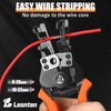 Lasnten Heavy Duty Wire Stripper Wire Cutter, Electrician Self Adjusting