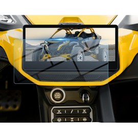 BIBIBO 2024 2025 Can-Am Maverick R Screen Protector for 2024 2025 Can-Am Maverick R10.25 Touchscreen Display [Tempered Glass Anti Glare& Scratch Ultra-Clear] Can-Am Maverick R Accessories 2024 2025