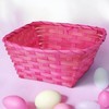 MIJOMA Easter Baskets Set of 4 - Colourful Raffia Decorative