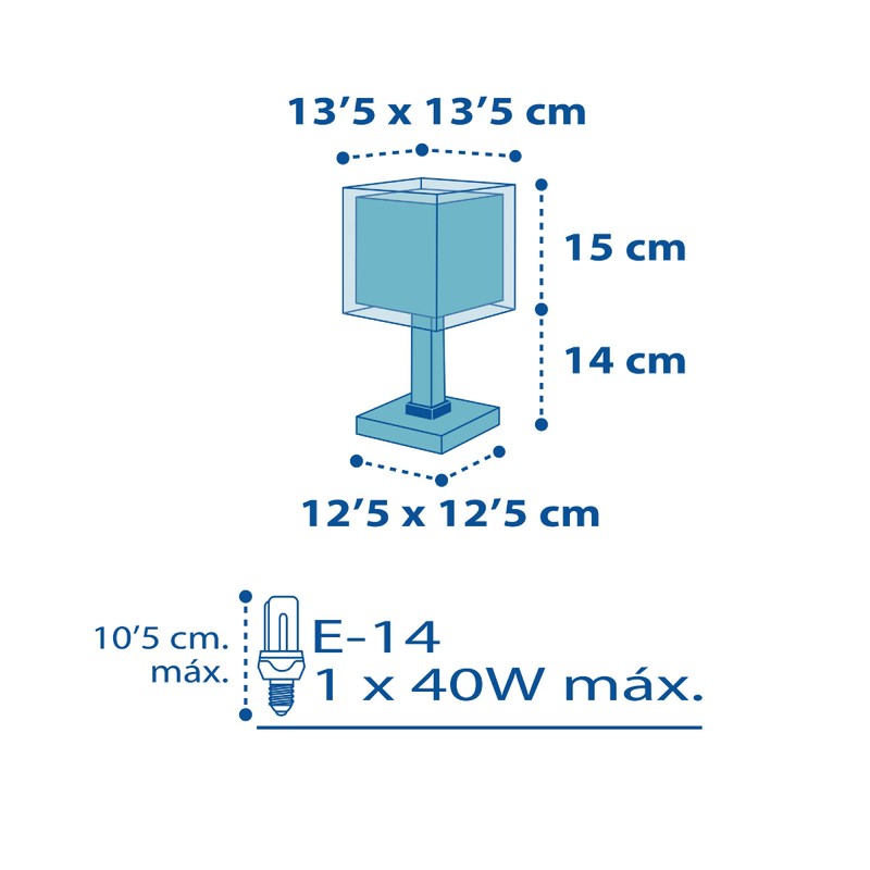 Dalber Petit Marin Children's Table Lamp Bedside Lamp Sailor Whale,