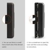 Facon 12Volt Touch Double Dimmer Switch,100W Max, PWM Wall Mount