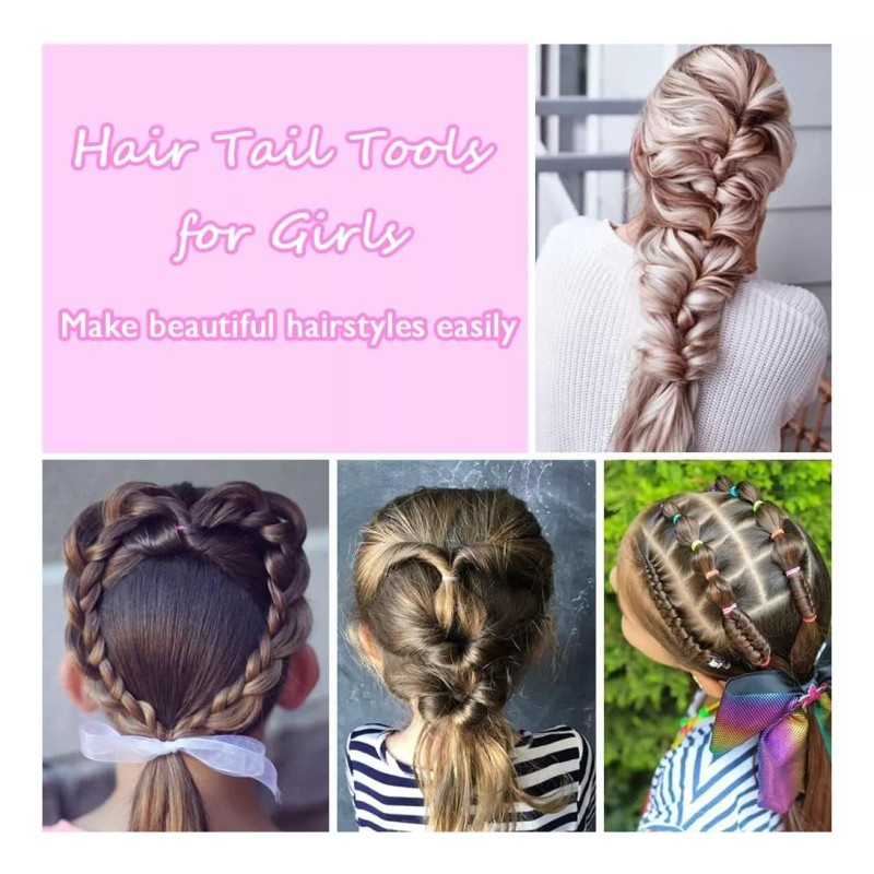 CONEJO MODA Kit Accesorios Para Peinar Trenzado Profesionales Cabello