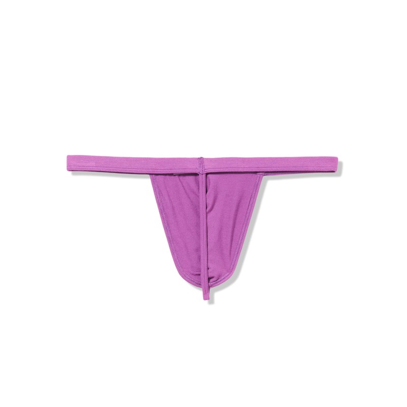 Jack Adams Men's Modal String Thong, Sparkling Grape