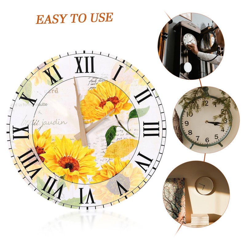COHEALI 4 Sets Quartz Clock Movement DIY Clock Mechanism Kit