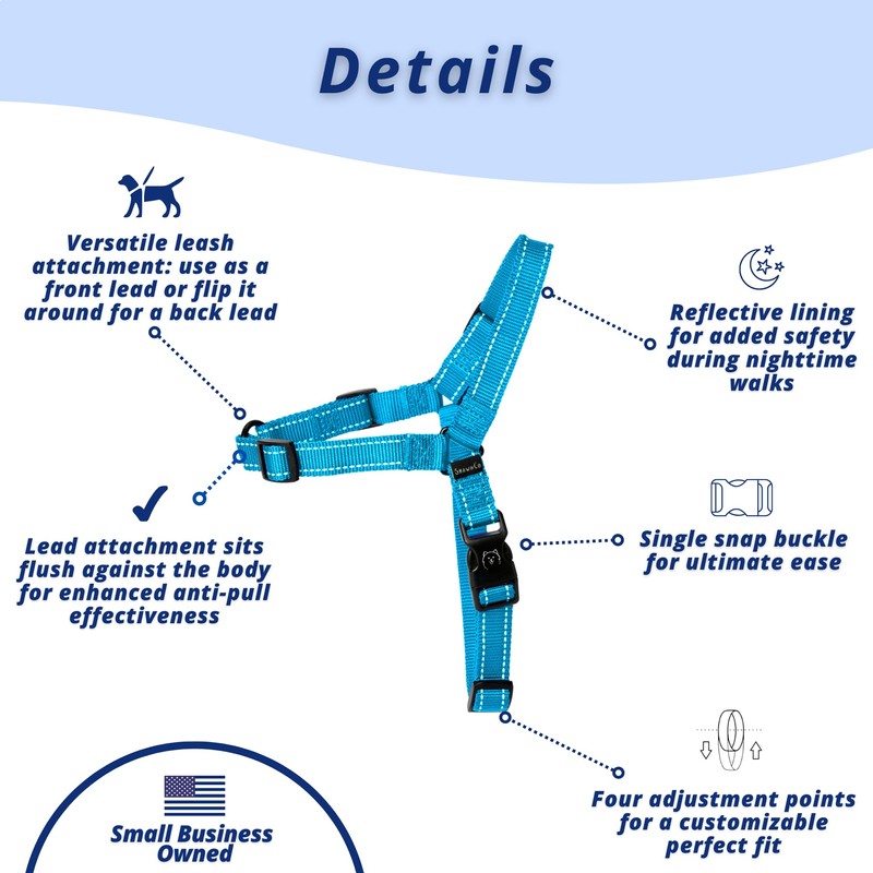 ShawnCo Dream Walk Pro Dog Harness- No-Pull, Comfortable, Adjustable, Easy