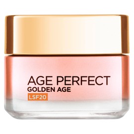 L'Oréal Paris Age Perfect Golden Age, Anti-Ageing Face Care, Firming and Shine, for Mature and Pale Skin, SPF 20, with Peony Extract, 50 ml