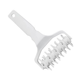 Septpenta Pizza Dough Roller, Effective Rolling Pin to Prevent Dough Foam, Pizza Docking Tool with Tip, Ergonomic Handle, for Household and Commercial Kitchens