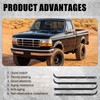 WILLBOND Window Trim Molding Felt Seal Compatible with F150 F250