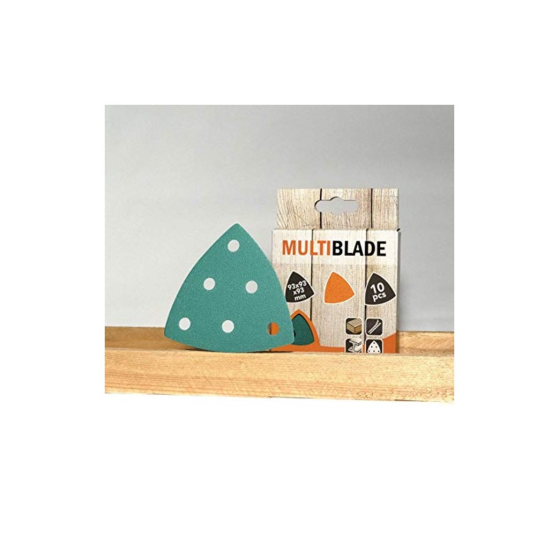 Multiblade Professional Velcro Sanding Triangles 93 x 93 x 93