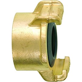 Geka 40111SB Threaded Part with Female Thread G 3/4" of Brass, Gold, 18 x 8 x 13 cm