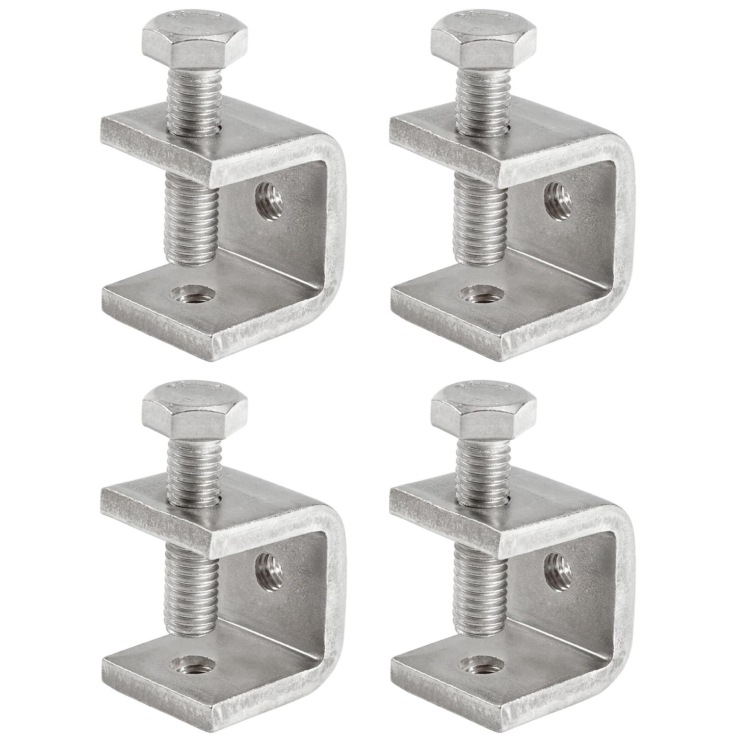 Foxwake Mini C Clamps Stainless Steel 0.83 Inch for Working, Heavy Duty ...