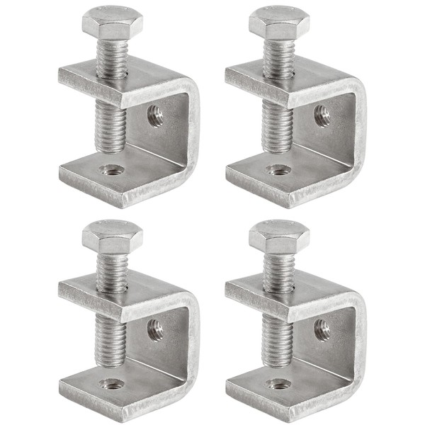 Foxwake Mini C Clamps Stainless Steel 0.83 Inch for Working,