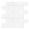 WoStick Peel and Stick Wall Tiles 1.6mm Thick 10 Sheets