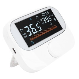 Luocute Programmable Thermostat, Wireless LCD Smart APP Voice Control Easy Installation Temperature Controller Thermostat, Suitable for Home