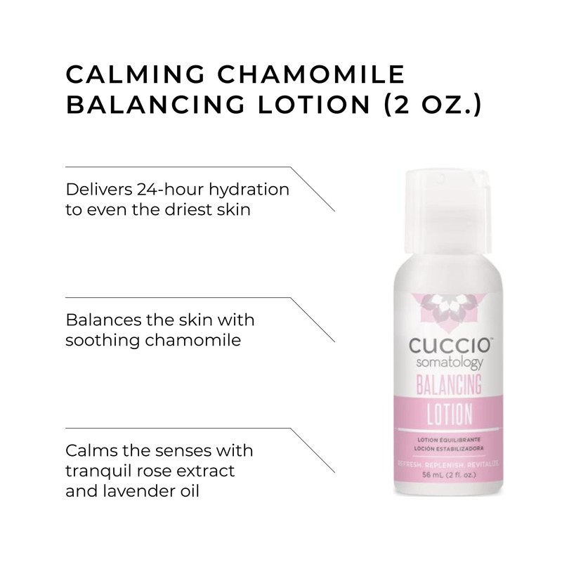 Cuccio Somatology Balancing Body Lotion - Calming Chamomile - Hydrating