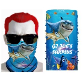 Unbranded Nemo Dory Bruce Multi-Scarf Face Tube Mask Bandana Balaclava US Seller 3A4