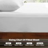 Rehan & Co Cotton Fitted Sheets King Size White 100%
