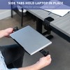 VIVO Clamp-on 12 x 9 inch Rotating Laptop Tray, Extra