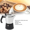 100ml Moka Pot Double Valve High Pressure Black Lower Pot