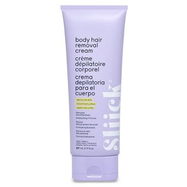Sliick Crema depilatoria corporal para mujeres, crema depilatoria suave para pieles sensibles, depilación sin dolor para piernas, brazos y área del bi