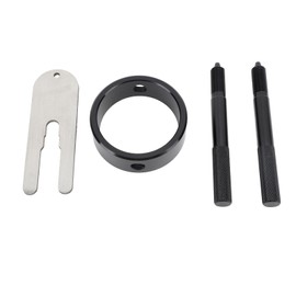 Motorcycle Fork Spring Compressor Tool Fork Spring Compressor Tool Kit Universal Suspension Fork Spring Aluminum Easy Installation Wide Range of Applications