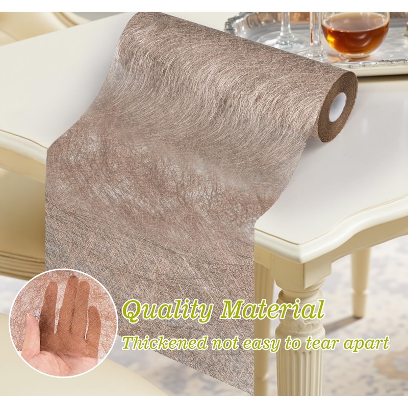Anstore Rust Table Runner, 30M x 23 cm Non-woven Table