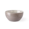 Signature Housewares Pad Print Set of 4 Assorted Bowls 6",
