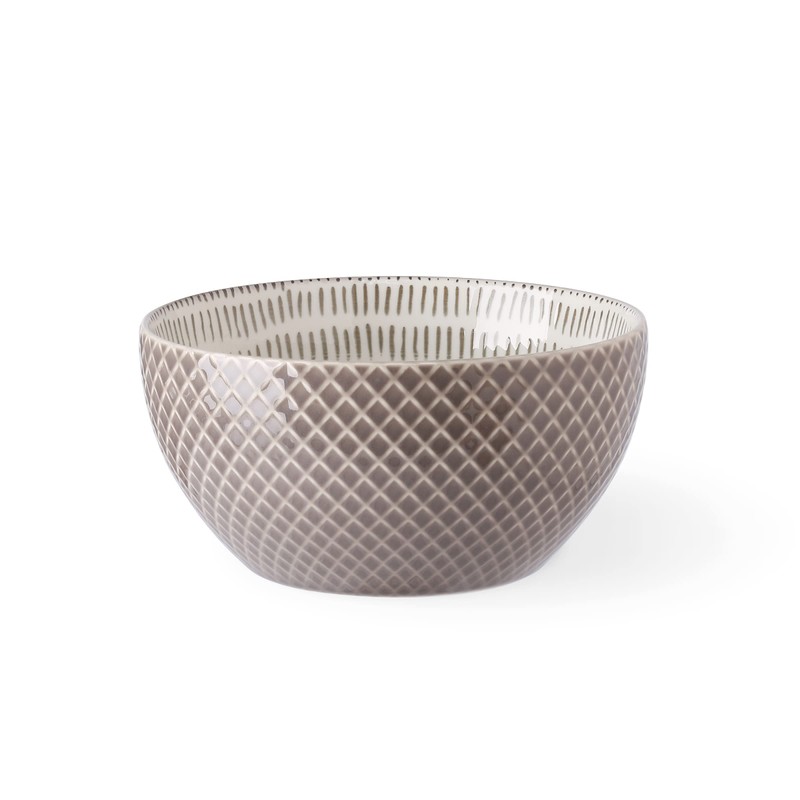 Signature Housewares Pad Print Set of 4 Assorted Bowls 6",