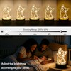 Lumipallas Cat Night Light Remote Control, Kitty Cute 3D Illusion