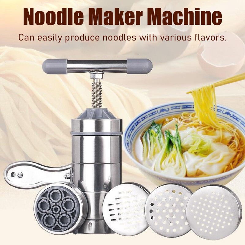Pasta Machine, Stainless Steel Pasta Machine, Portable Pasta Press, Pasta