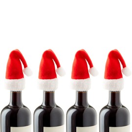 4 Christmas Bottle Toppers