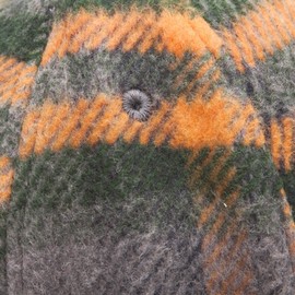 Heritage Traditions Mixed Check Coloured Baseball Cap Hat (Green)