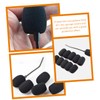 CORHAD Microphone Foam Covers 50pcs Mic Windscreen Socks for Lapel