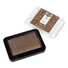 Shachihata HAC-1G-BR Stamp Pad, Iromoyo, Glow, Chestnut
