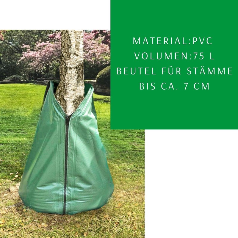 Novatool Bag for Tree Watering, 75 Litres, Green Watering Bag