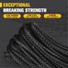 BUNKER INDUST 1/4" x 50FT Synthetic Winch Rope – 9500LBS