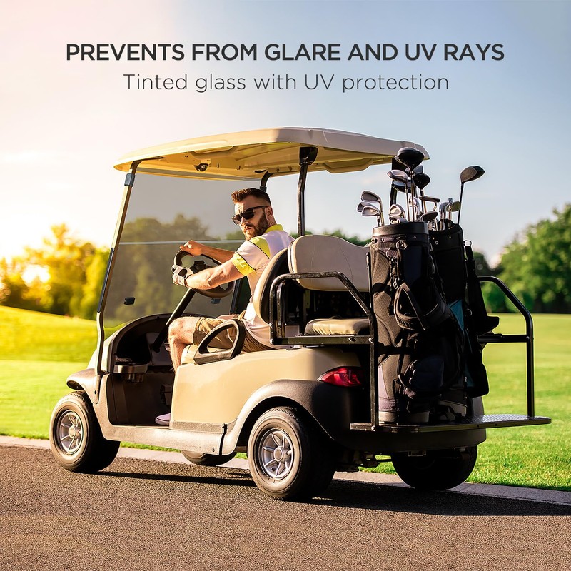 Ezgo Golf Cart Windshield Ezgo TXT Windshield Replacement for Front