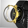 jojofuny 2pcs TPU Protective Plating Case for Watch Active Lightweight