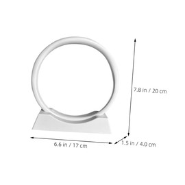 Kisangel DIY Moving Sand Art Picture Frame Quicksand Art Painting Frame for Home Decor Chic Design with Rounded Corners for Bedroom and Living Decoration