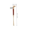 Healvian Long-handled Shoes Shoe Helper Metal for Seniors Beech