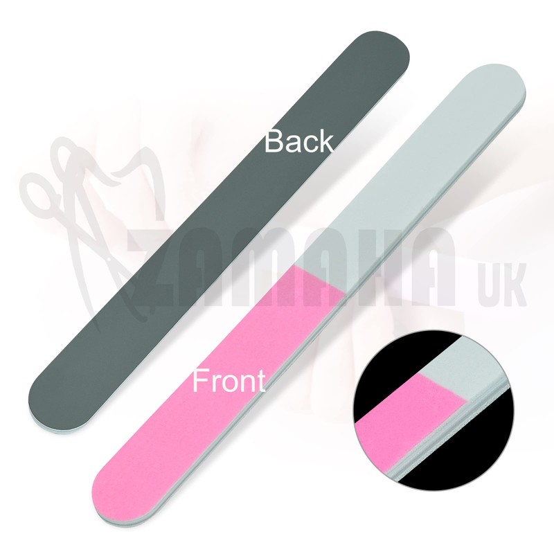 ZAMAHA UK® 2 Pcs Metal Nail Files and 1 Pc