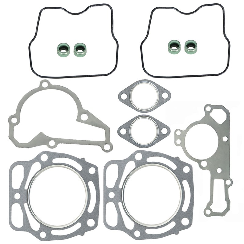 Silscvtt Top End Head Bottom Gasket Kit Replacement for Kawasaki