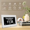 Dementia Clock for Seniors - 7" Large Clock for Seniors