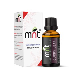 MNT Curry Leaf Essential Oil 100% Pure Natural & Therapeutic Grade for Aromatherapy, Hair Care (15ML)