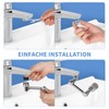 Figarge Bathroom Tap Attachment Rotating Tap Attachment Extension 1440 Swivel