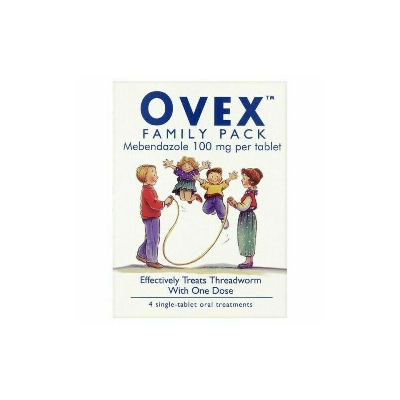 Family Pack - Threadworm Treatment, Effective Deworming for Adults &