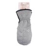 Cover Work TMF355405 Fleece Waterproof Thermal Mittens, Heather Gray