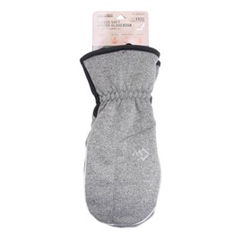 Cover Work TMF355405 Fleece Waterproof Thermal Mittens, Heather Gray