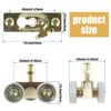 2PCS Sliding Pocket Door Roller Assembly Compatible with 1500/100pd Series