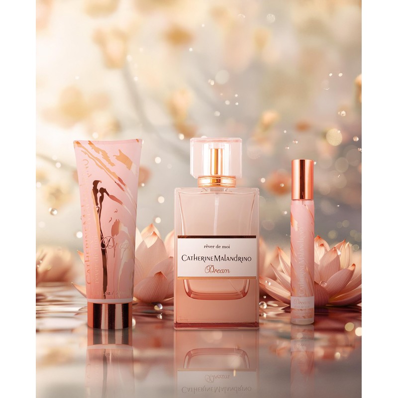 Catherine Malandrino Dream Eau de Parfum Gift Set, 3 piece.